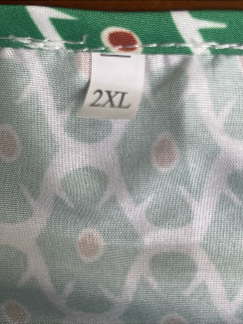 Boho Green & White Geometric Print Half-Sleeve Tiered Maxi Dress - Picture 14 of 14